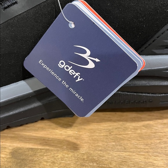 GDEFY Men’s Black and Gray Sneakers - Picture 2 of 5